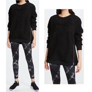 Varley Womens Pullover Oakden Sherpa Teddy Pullover Sweatshirt Size XS